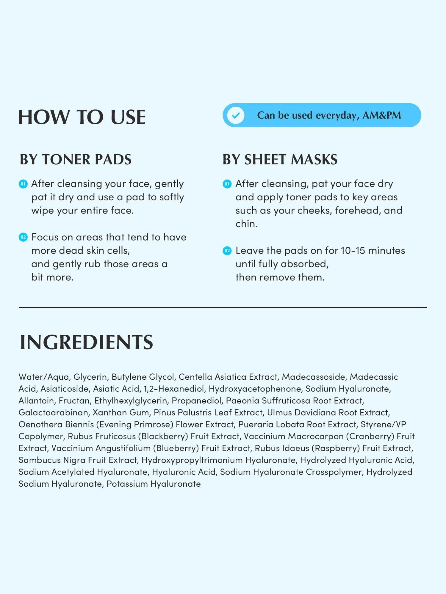 Swimming Pool Toner Pads